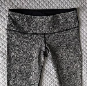 Lululemon Wunder Under floral leggings